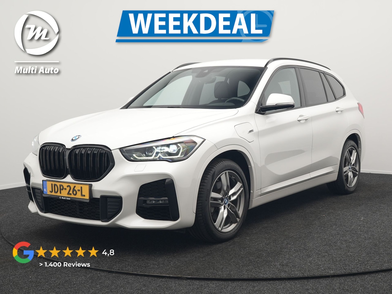 BMW X1 - xDrive25e M Sport Plug In Hybrid 222pk Dealer O.H PHEV | Trekhaak Afneembaar | Cruise Cont - AutoWereld.nl