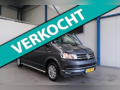 Volkswagen Transporter - 2.0 TDI L2H1 DC Highline Automaat - N.A.P. Airco, Cruise, Navi, PDC