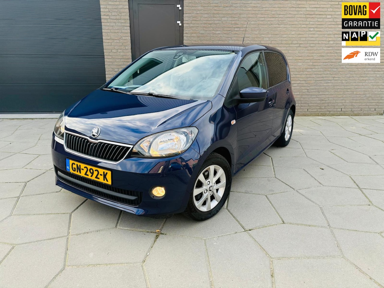 Skoda Citigo - 1.0 Greentech Ed.|MOOIE 5 Drs met Airco, Navi en 4 All-Season banden - AutoWereld.nl