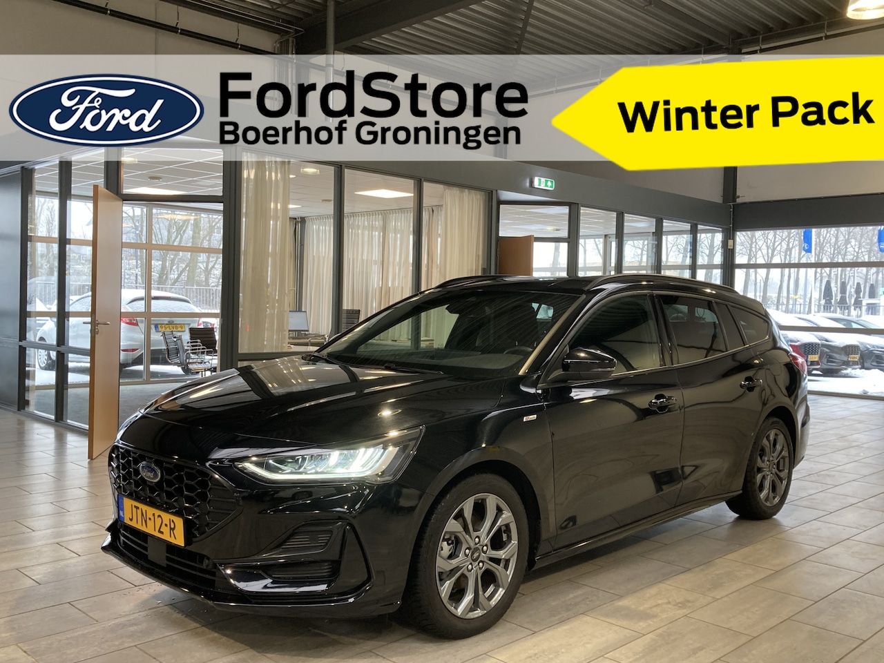 Ford Focus Wagon - 125PK EcoBoost Hybrid ST Line | NW Model | Winter Pack | LED | Cruise | Park. Sens. V+A | - AutoWereld.nl