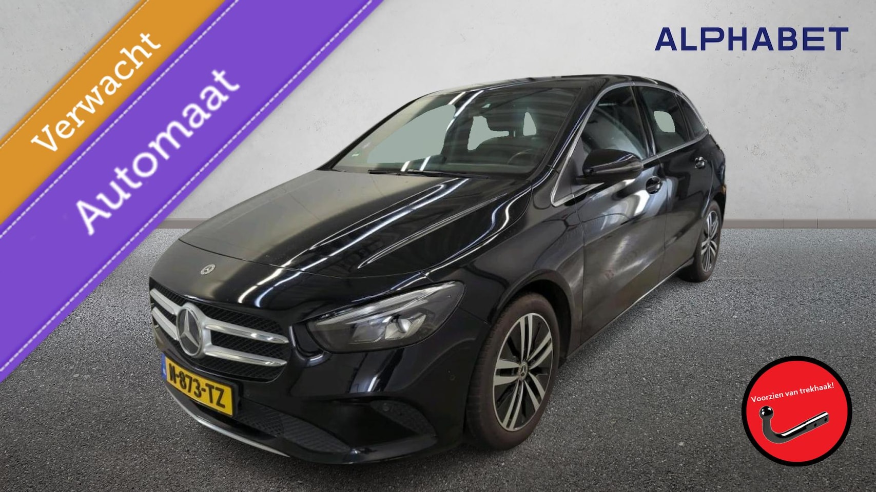 Mercedes-Benz B-klasse - 180 Business Solution Luxury | Trekhaak | Lederen bekleding | - AutoWereld.nl