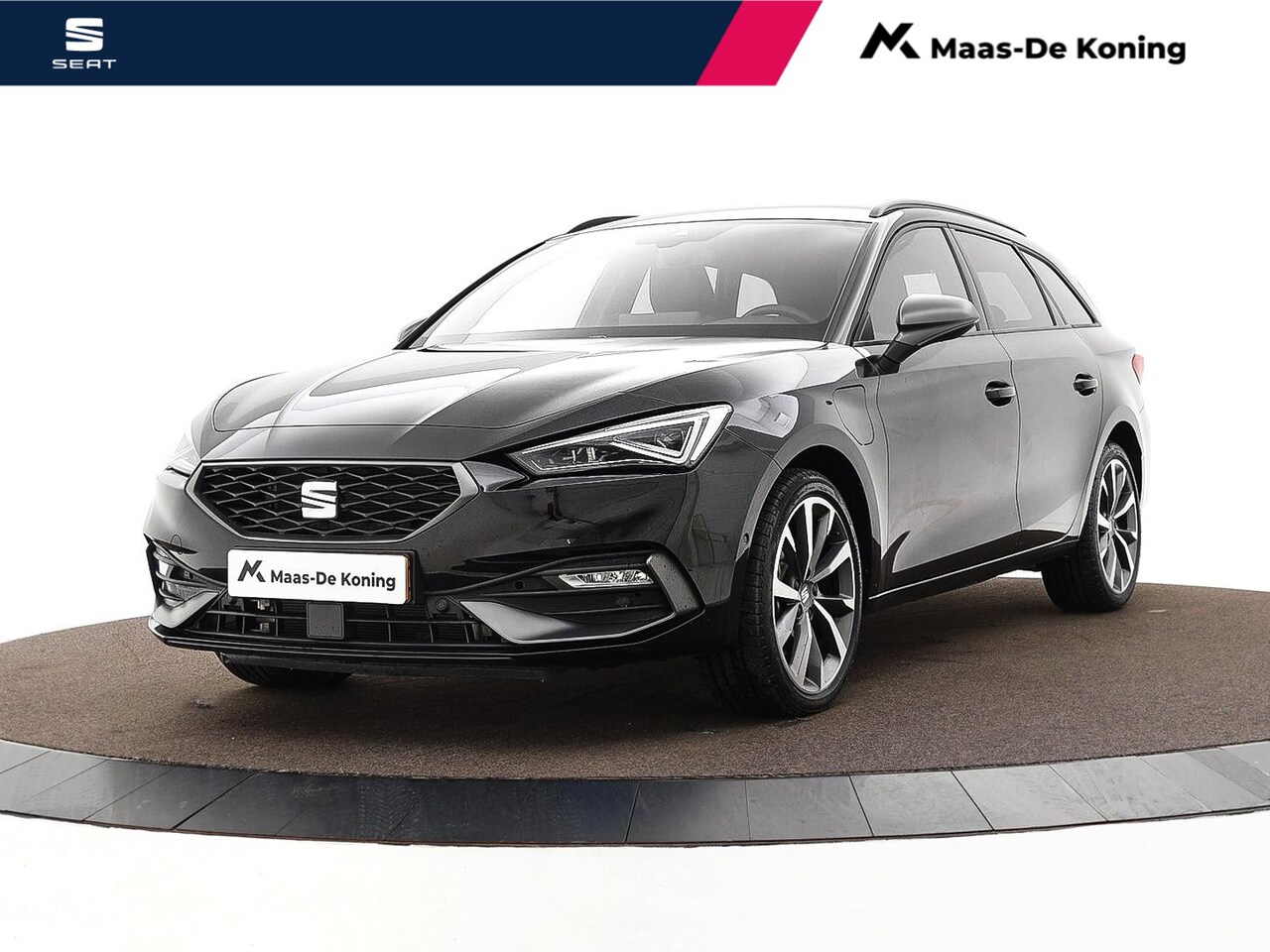 SEAT Leon Sportstourer - 1.5 TSI 204pk DSG e-Hybrid FR Business · Camera · Apple/Android Car Play · Elek. Trekhaak - AutoWereld.nl