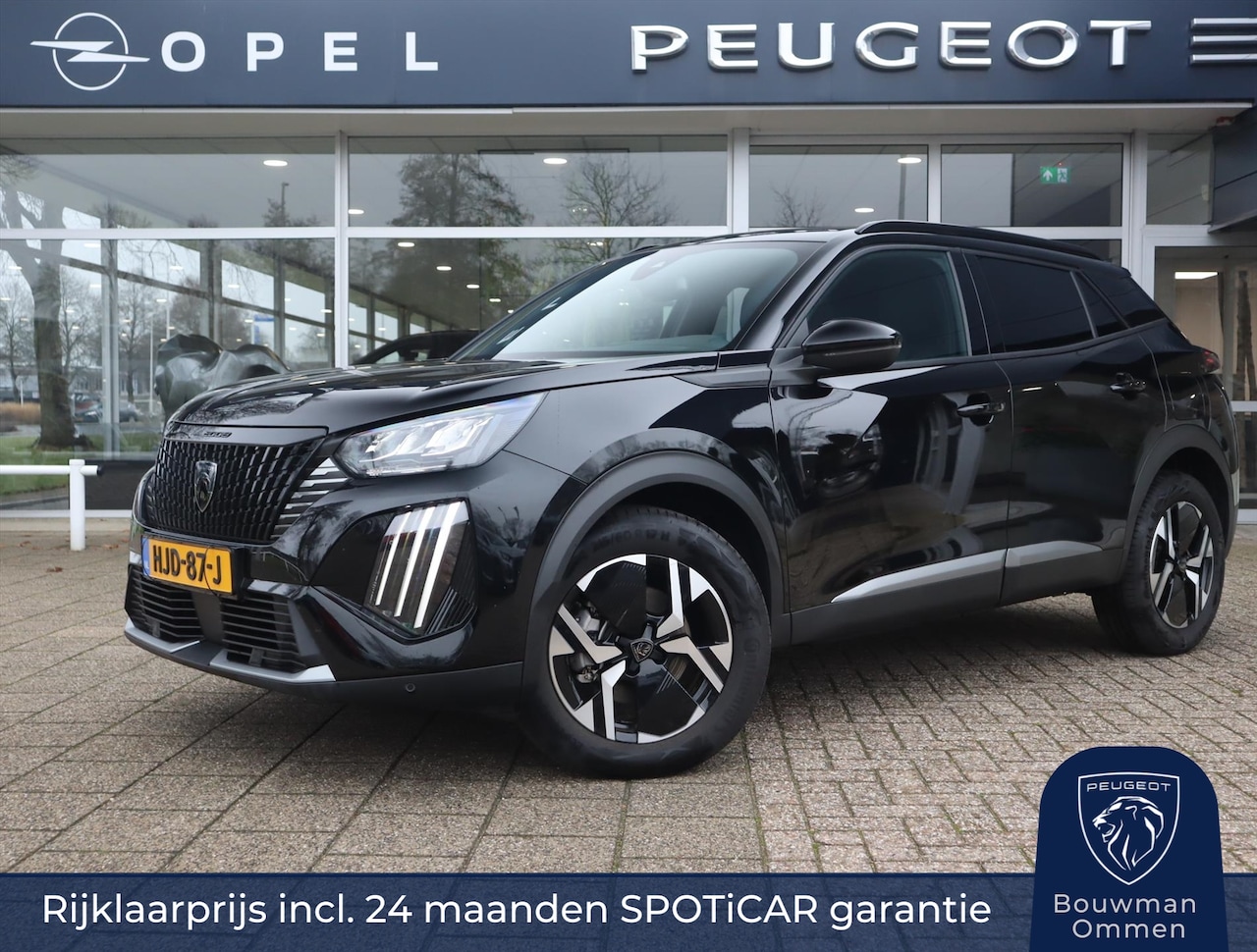 Peugeot 2008 - SUV Allure Mild Hybride 145PK e-DCS6 Automaat, Rijklaarprijs, Navigatie Parkeersensoren DA - AutoWereld.nl