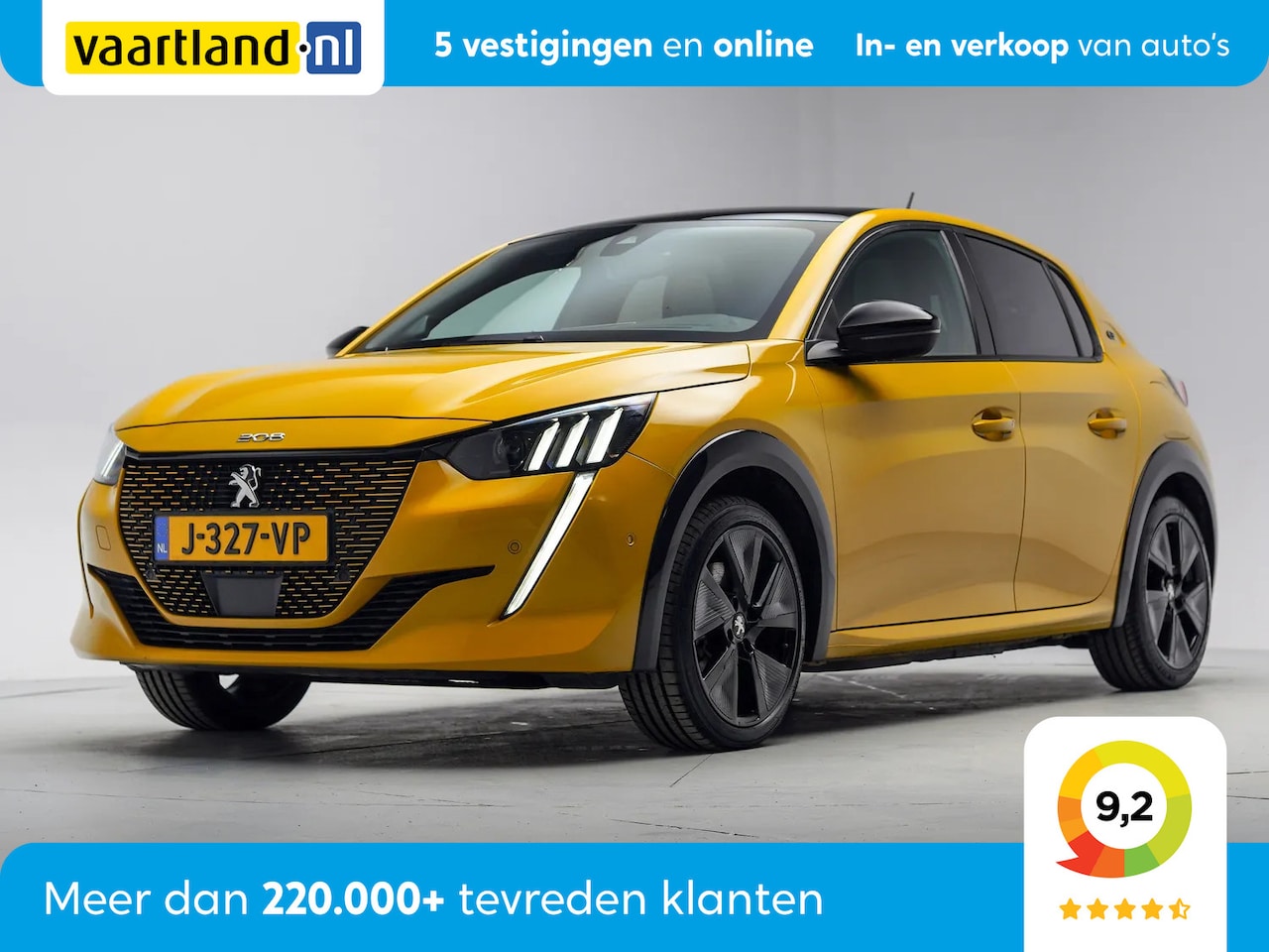 Peugeot e-208 - GT Line 50kWh 3 fase [ Panorama LED Leder/Alcantara ] - AutoWereld.nl