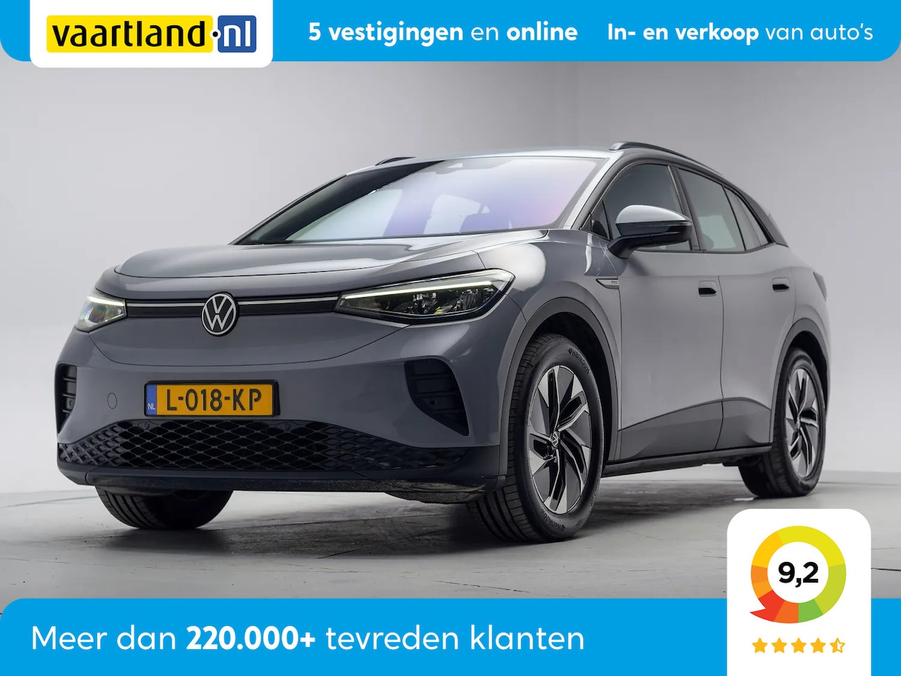 Volkswagen ID.4 - Life 77 kWh 3 fase [ LED Trekhaak Standkachel ] - AutoWereld.nl