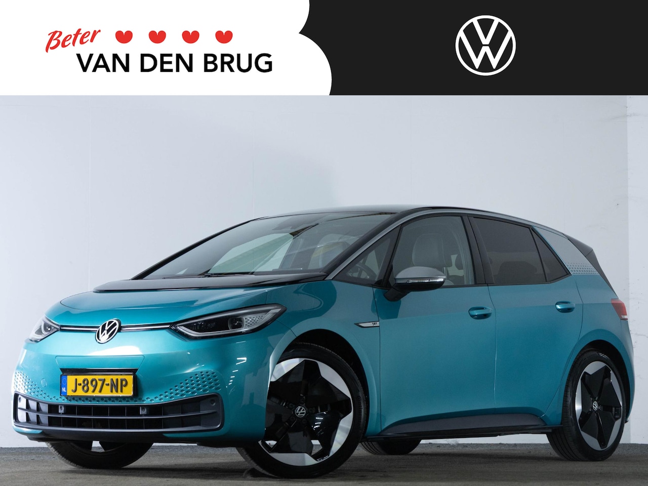 Volkswagen ID.3 - First Max 58 kWh 204 PK | LED Matrix IQ | Panoramadak | Augmented Reality Head-Up | Steunh - AutoWereld.nl