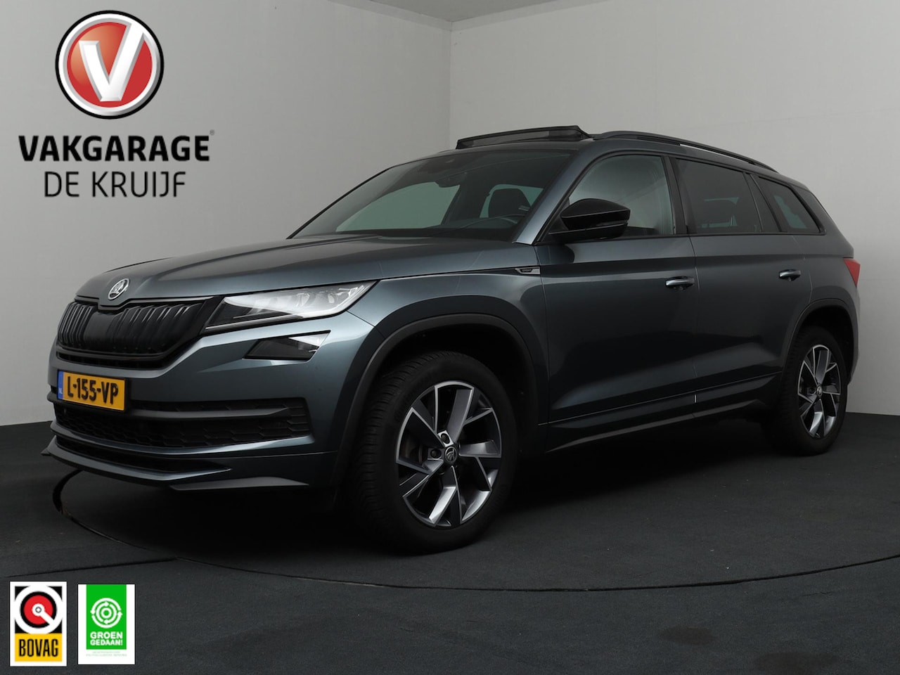 Skoda Kodiaq - 1.5 TSI Sportline Business 7p. | VOL! | Pano! | Camera! | Adaptief Cruise Control! - AutoWereld.nl