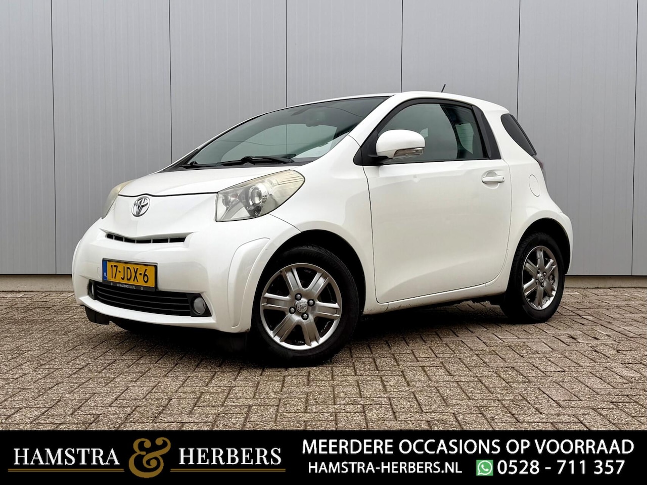 Toyota iQ - 1.0 VVTi Comfort 1.0 VVTi Comfort, parelmoerwit - AutoWereld.nl