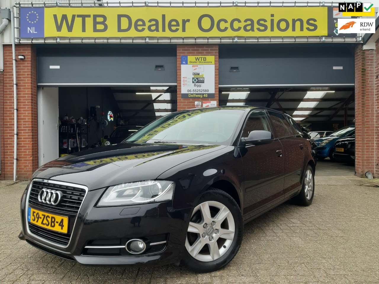 Audi A3 Sportback - 1.2 TFSI Attraction Advance 1.2 TFSI Attraction Advance, Dealer onderhouden, Trekhaak, Navi - AutoWereld.nl
