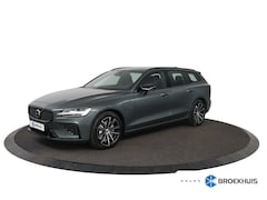 Volvo V60 - 2.0 T8 Plug-in hybrid AWD Ultra Dark Charcoal hemelbekleding | Gelamineerde zijruiten rond