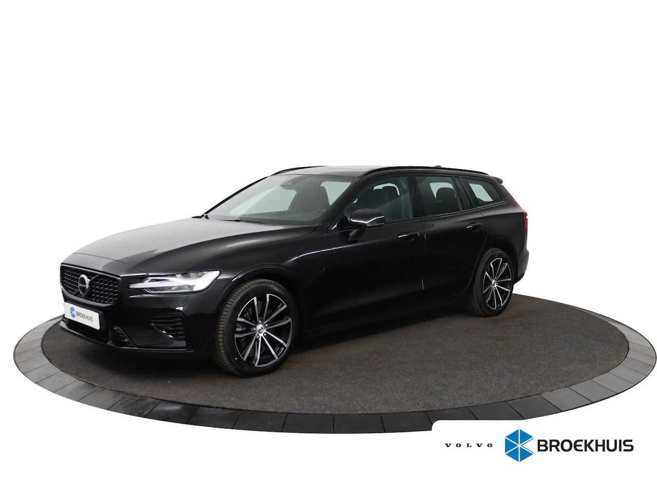 Volvo V60 - 2.0 T8 Plug-in hybrid AWD Ultra Dark Polestar Engineered Optimisation Charcoal hemelbekled - AutoWereld.nl