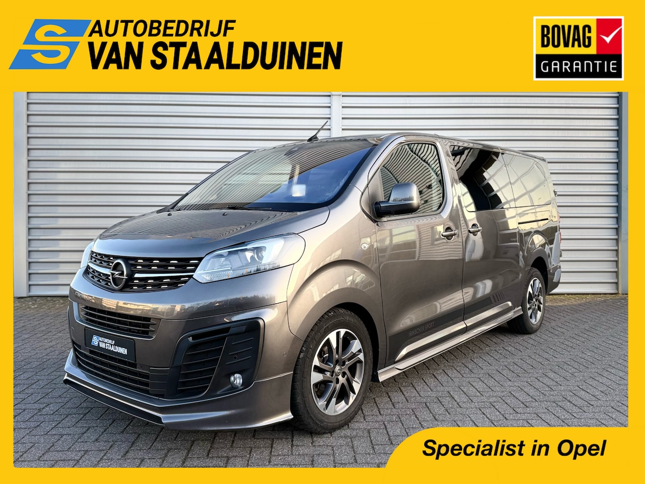 Opel Vivaro - 2.0 CDTI L3H1 DC Irmscher Sport | Sportbumpers | Stoelverwarming | Head up display | Apple - AutoWereld.nl