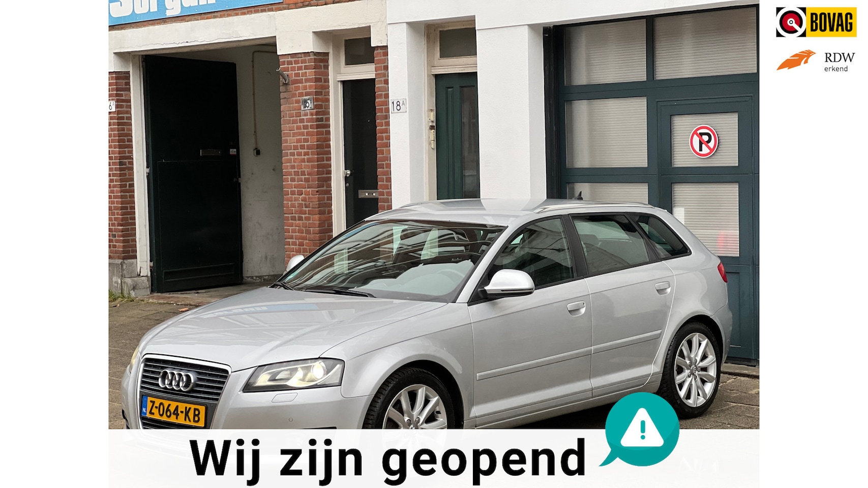 Audi A3 Sportback - 1.4 TFSI S-edition-automaat-airco-elek ramen-nette auto - AutoWereld.nl