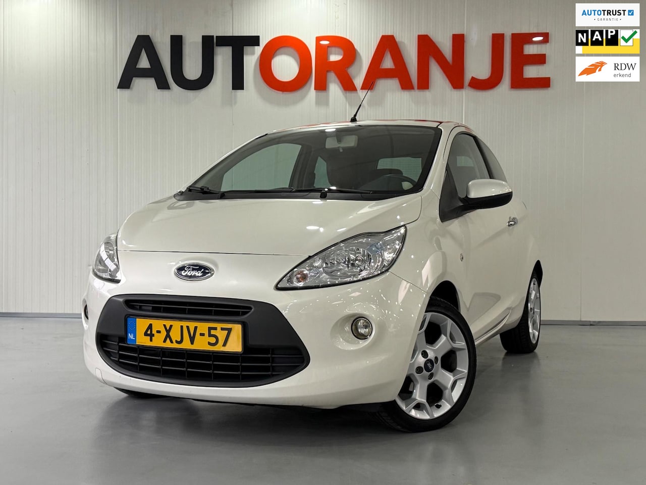 Ford Ka - 1.2 Titanium X start/stop-Leer-Pano-Airco-APK-NAP!! - AutoWereld.nl