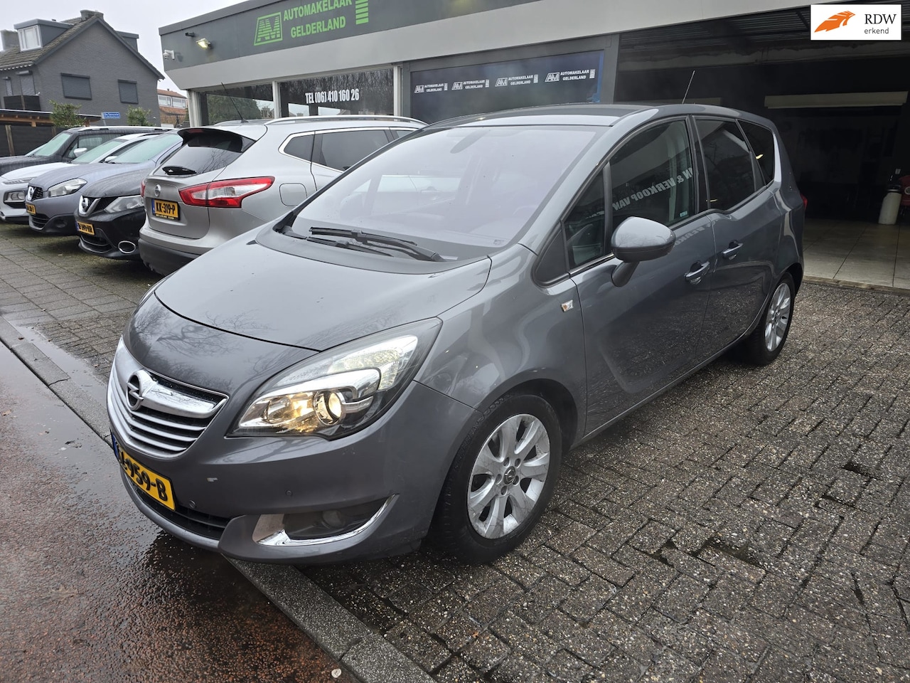 Opel Meriva - 1.4 Turbo Blitz | 2E EIGENAAR | 12MND GARANTIE | NAVI | LEDER | TREKHAAK | - AutoWereld.nl