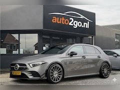 Mercedes-Benz A-klasse - 220 AUT7 35AMG-PAKKET 285PK PANODAK LEDER CAMERA DIGI-DASH APPLE-CARPLAY LED LMV-19INCHE P