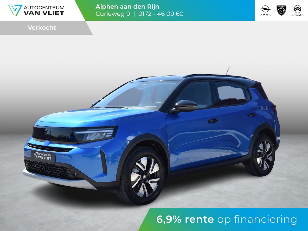 Opel Frontera - Electric GS 44 kWh 3 FASE | NAVIGATIE / CARPLAY | ACHTERUITRIJCAMERA MET SENSOREN | E.C.C. - AutoWereld.nl