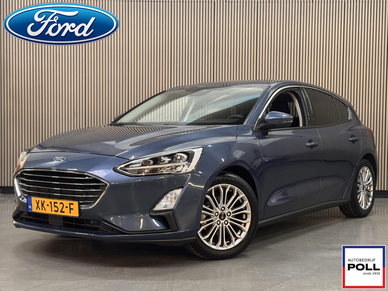 Ford Focus - 125pkt Titanium Navi Camera Adap Cruise Winter Parking Design pack Full LED 5drs Dealerond - AutoWereld.nl