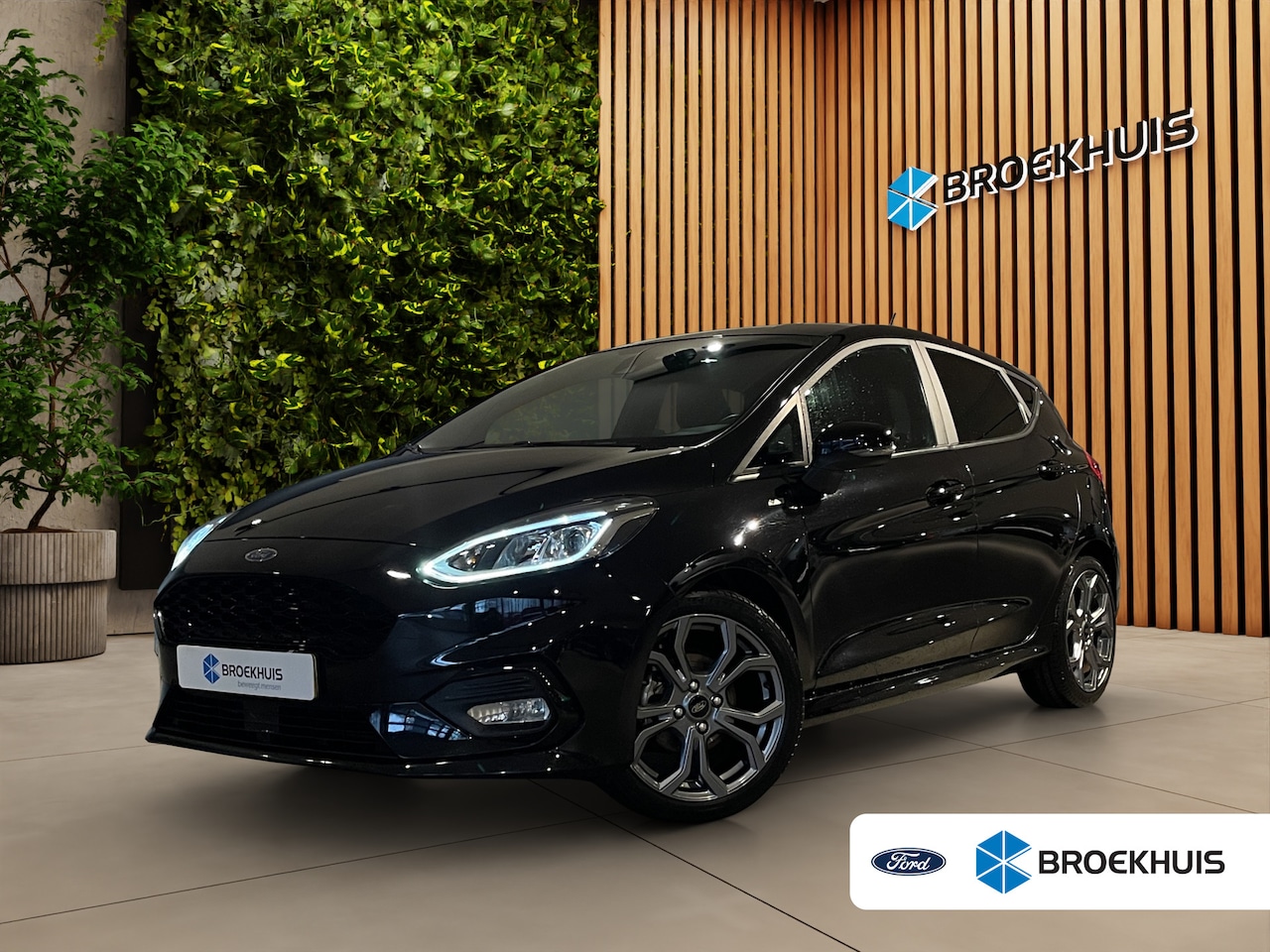 Ford Fiesta - 1.0 EcoBoost Hybrid ST-Line | 155pk! | Apple Carplay | Stoel-stuurverw. | Adapt. Cruise | - AutoWereld.nl