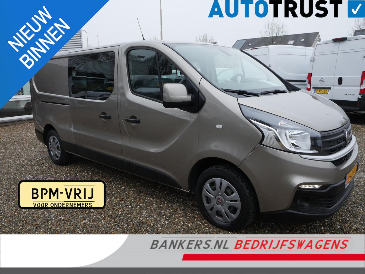 Fiat Talento - 1.6 MJ 120PK, L2H1, Dubbel cabine, Airco - AutoWereld.nl