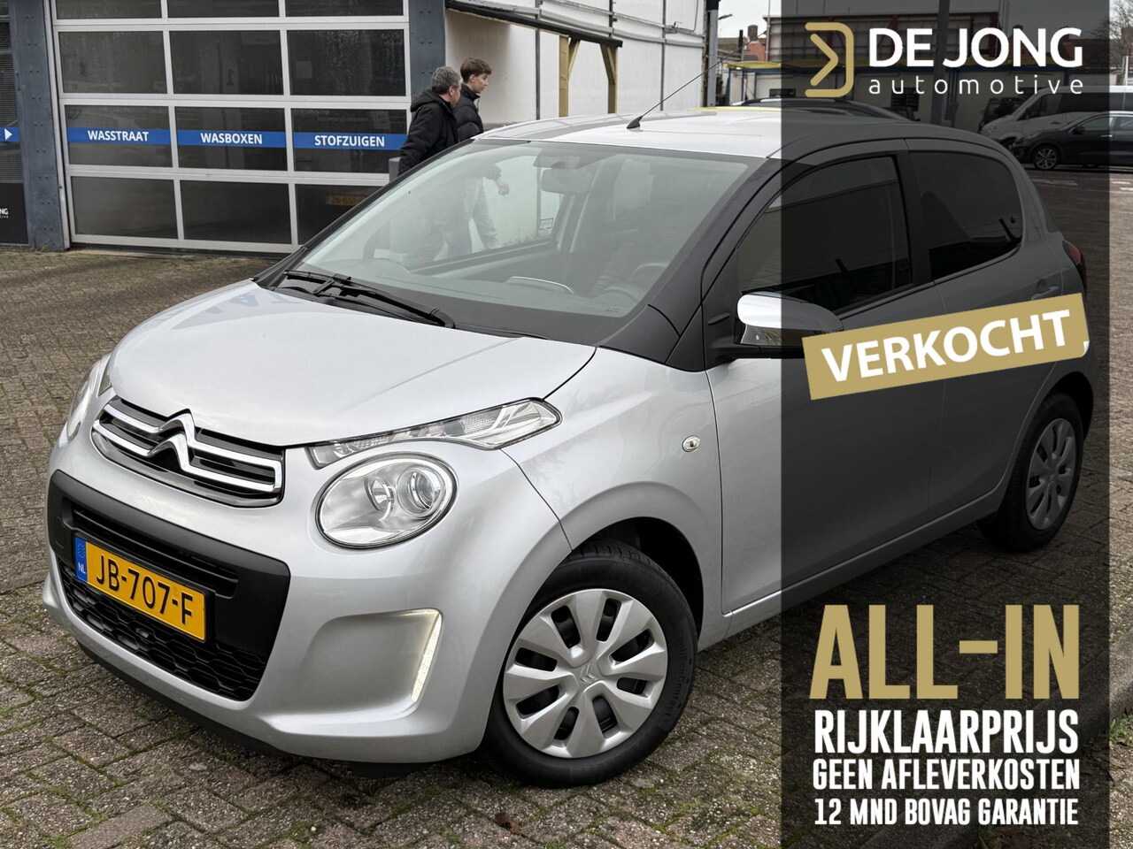 Citroën C1 - 1.0 e-VTi Style Edition | ALL-IN RIJKLAAR | Zeer lage KM-stand | Airco | Bluetooth | Start - AutoWereld.nl