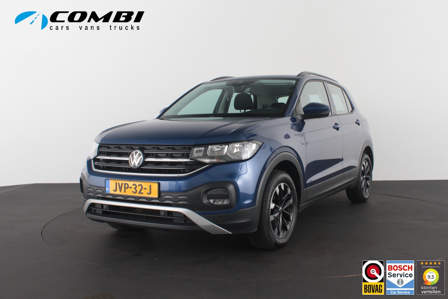 Volkswagen T-Cross - 1.0 TSI Life Achteruitrijcamera/Adapt.cruise/all season banden/Reef Blue metallic - AutoWereld.nl