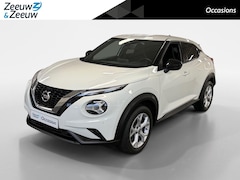 Nissan Juke - 1.0 DIG-T N-Connecta AUTOMAAT AIRCO NAVI CRUISE CONTROL CAMERA PARKEERSENSOREN BLUETOOTH L