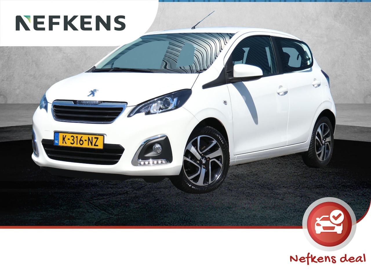 Peugeot 108 - 1.0 e-VTi Allure | AppleCarplay/AndroidAuto | Airco | Bluetooth | LED | Start/Stop Systeem - AutoWereld.nl