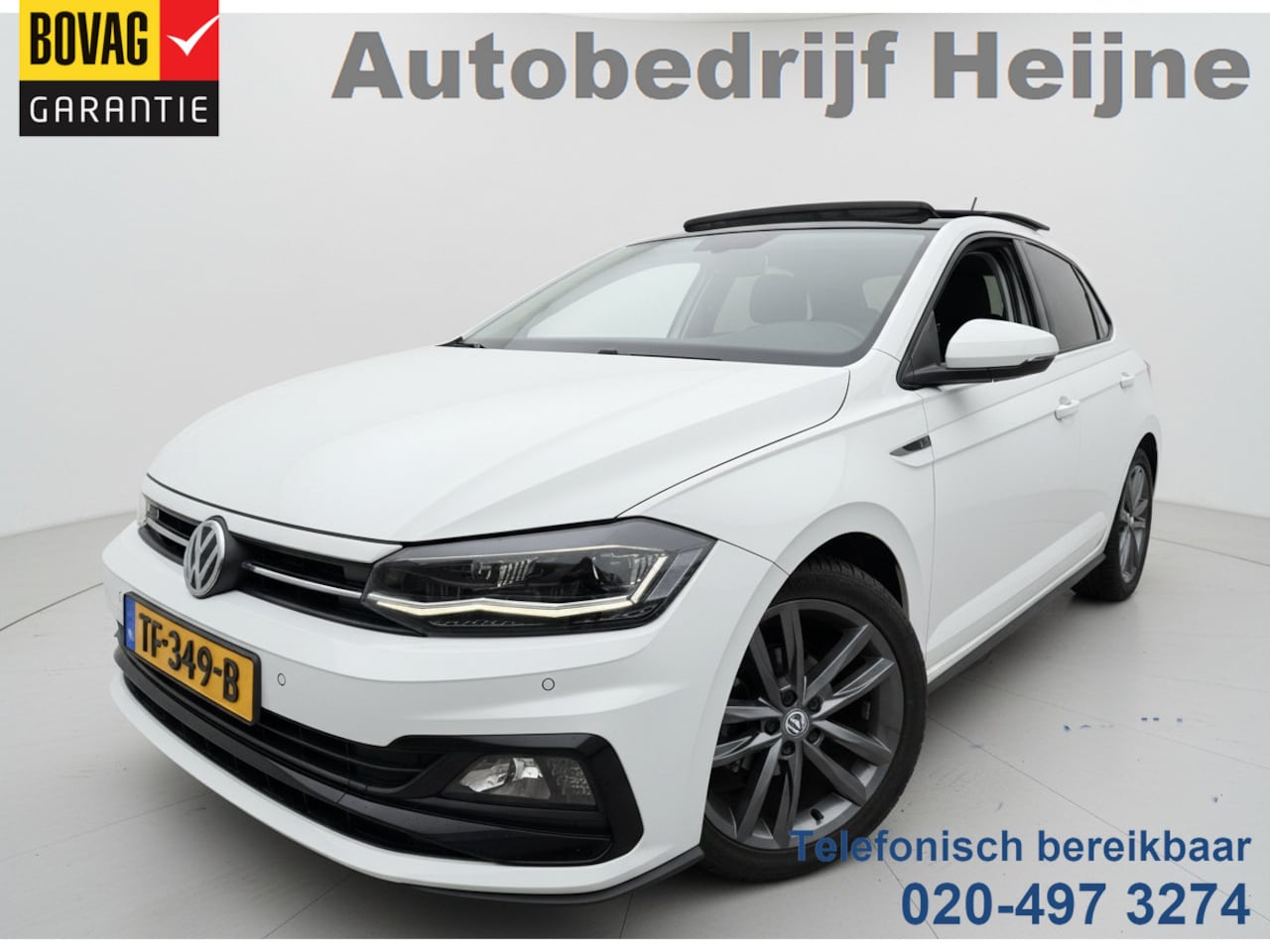 Volkswagen Polo - TSI 95PK R-LINE VIRTUAL/CARPLAY/PANORAMADAK - AutoWereld.nl