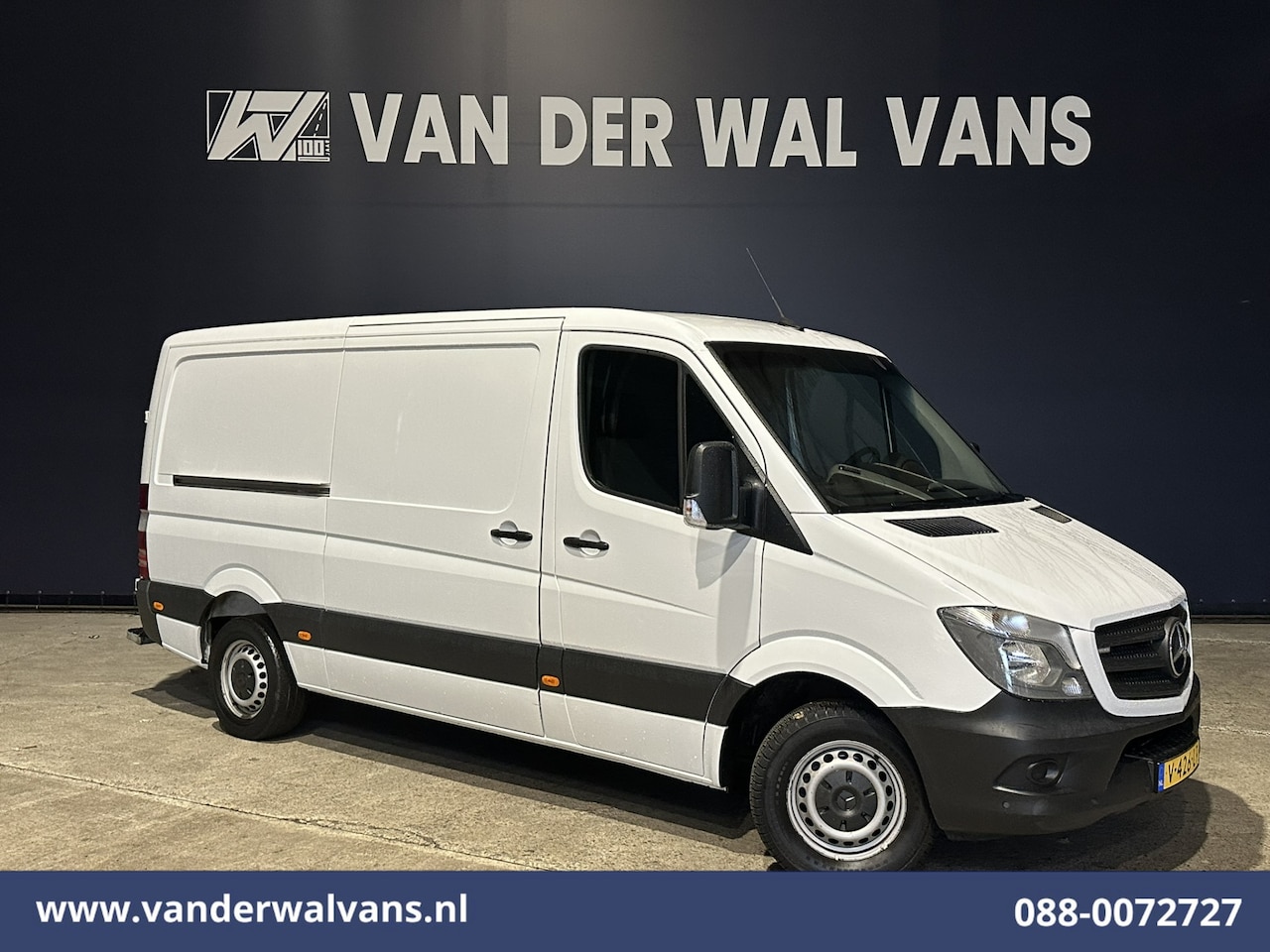 Mercedes-Benz Sprinter - 316 CDI 164pk L2H1 inrichting Euro6 Airco | Cruisecontrol | 2800kg Trekhaak Parkeersensore - AutoWereld.nl