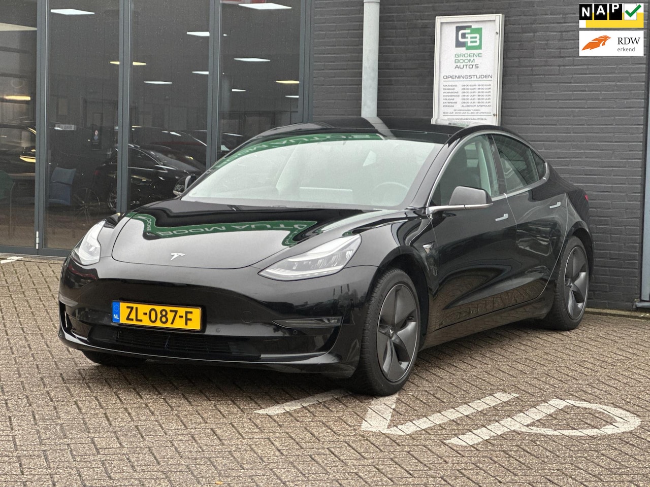 Tesla Model 3 - Standard RWD Plus 60 kWh/PANP-DAK/CAMERA/LEDER/NETTE STAAT!! - AutoWereld.nl