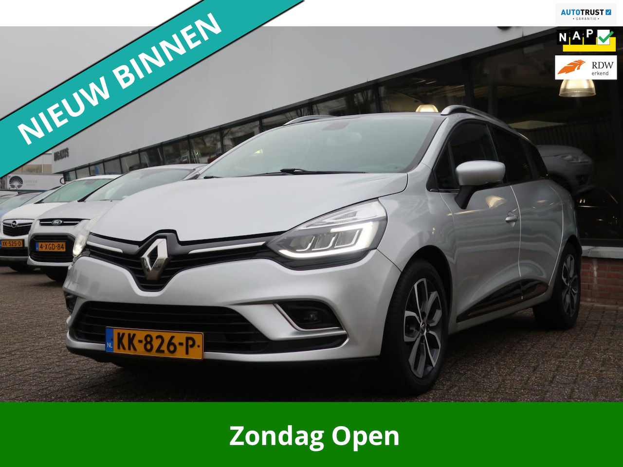 Renault Clio Estate - 0.9 TCe Intens FULL LED_ECC_CAM_PDC _KEYLESS_NAP. - AutoWereld.nl