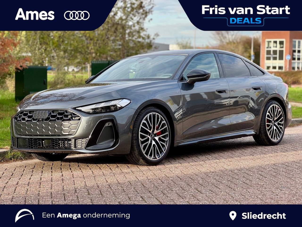 Audi A5 Limousine - 2.0 TFSI e-Hybrid 367pk s-tronic S edition Competition | Panoramadak | Matrix-LED | Ledere - AutoWereld.nl
