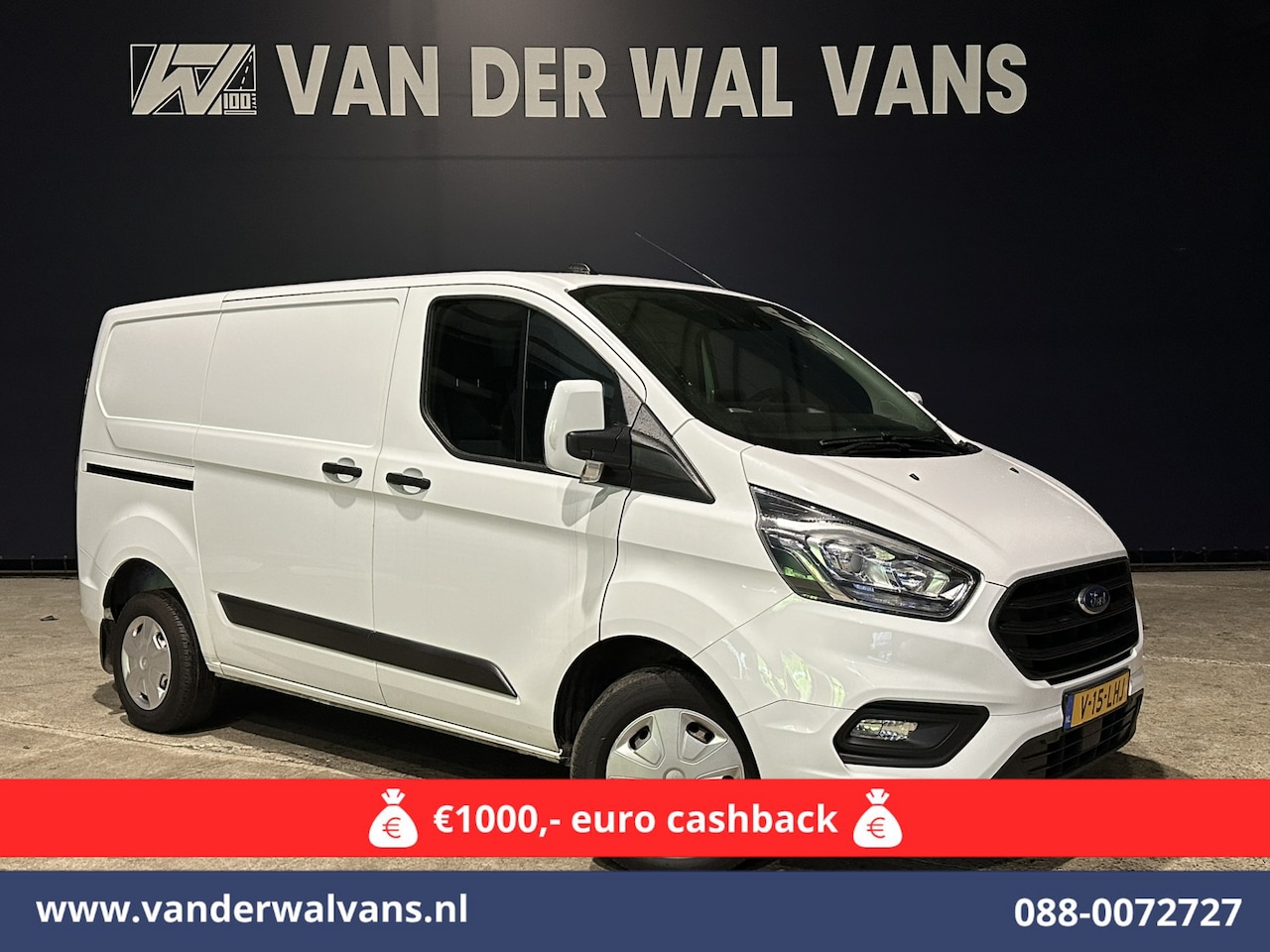 Ford Transit Custom - 2.0 TDCI L1H1 Euro6 Airco | Camera | LED | Android Auto | Cruisecontrol | Verwarmde voorru - AutoWereld.nl