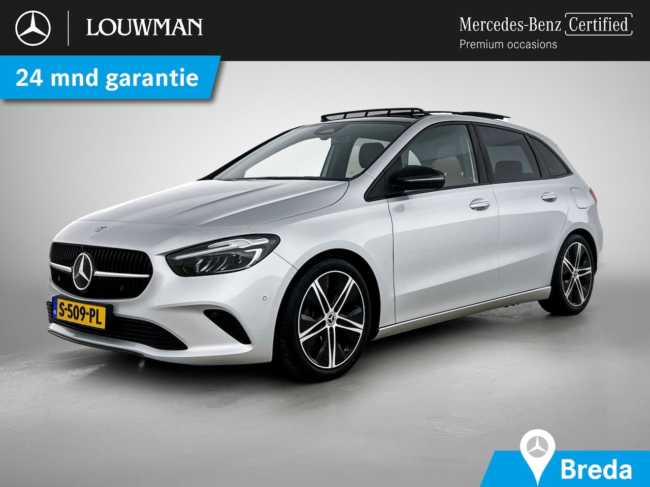 Mercedes-Benz B-klasse - 180 Luxury Line | Trekhaak | Panoramadak | Achteruitrijcamera | Sfeerverlichting | Inclus - AutoWereld.nl
