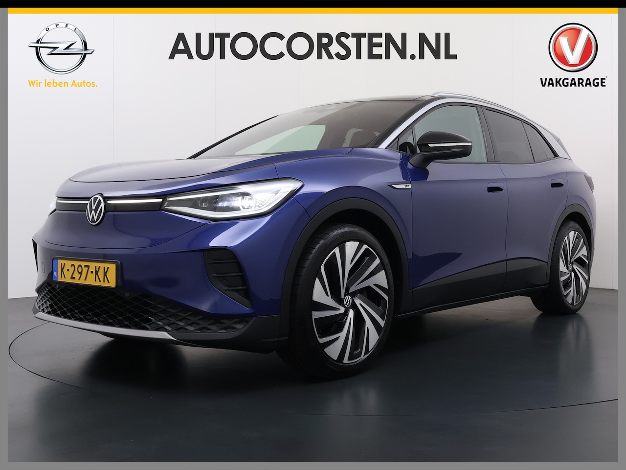 Volkswagen ID.4 - Max Pro 1ST 77kWh W-pomp Trekhaak Panodak Camera 21" PDC-a+v Matrix-LED-a+v Adap.Cruise Na - AutoWereld.nl