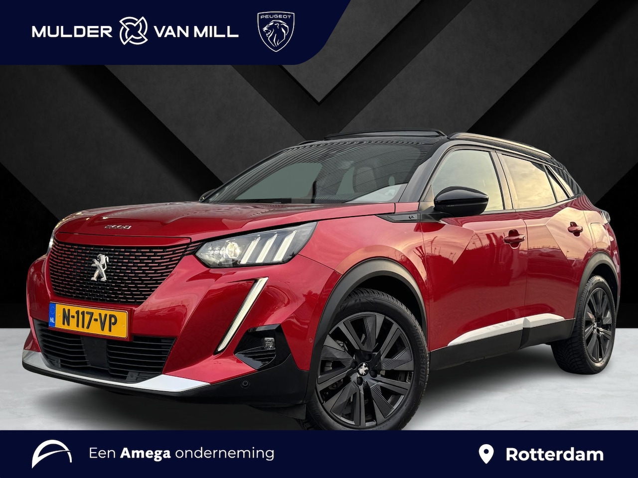 Peugeot e-2008 - GT Pack 50kWh EV 136pk AUTOMAAT | SCHUIF/KANTELDAK | ALCANTARA | STOELVERW. | NAVI | KEYLE - AutoWereld.nl