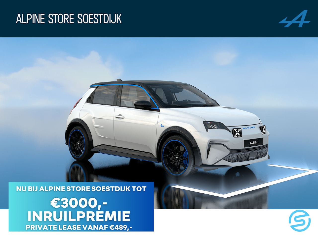 Alpine A290 - GTS 52 kWh Signature Bleue - AutoWereld.nl