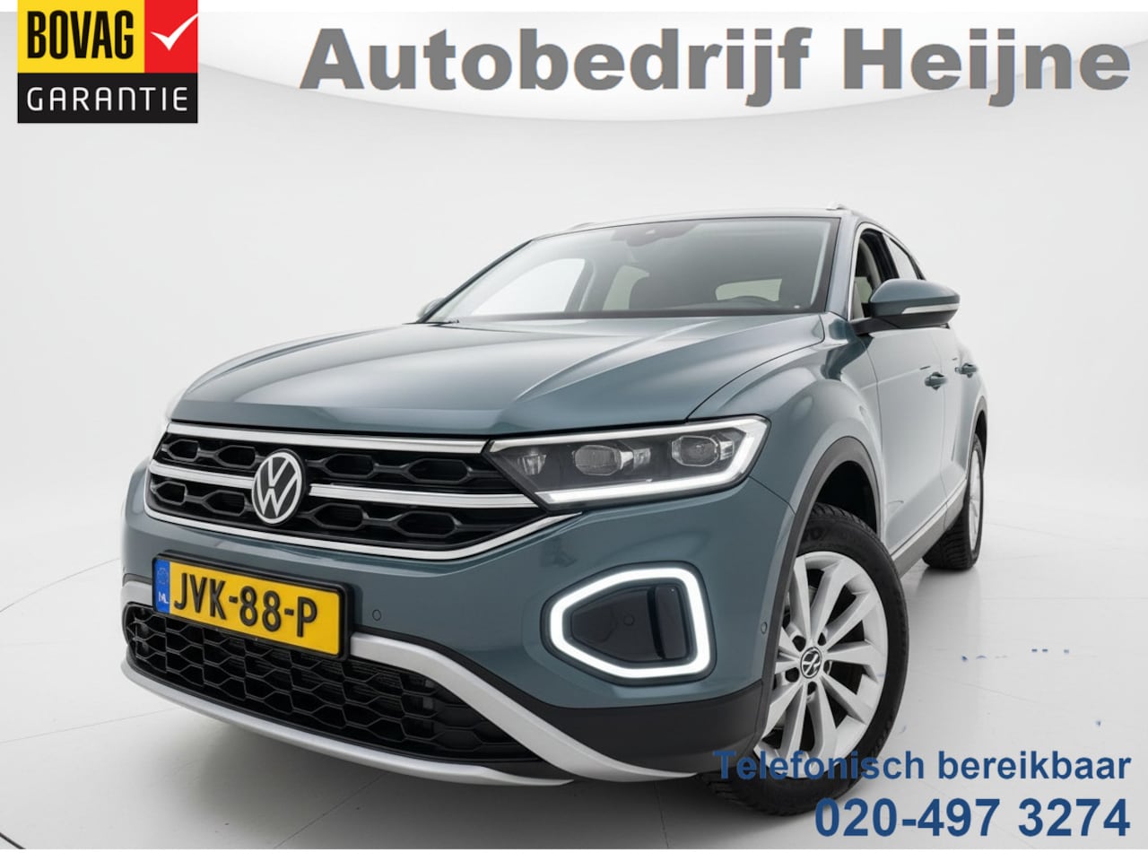 Volkswagen T-Roc - 1.5 TSI 150PK DSG STYLE CAMERA/NAVI/ALALCANTARA - AutoWereld.nl