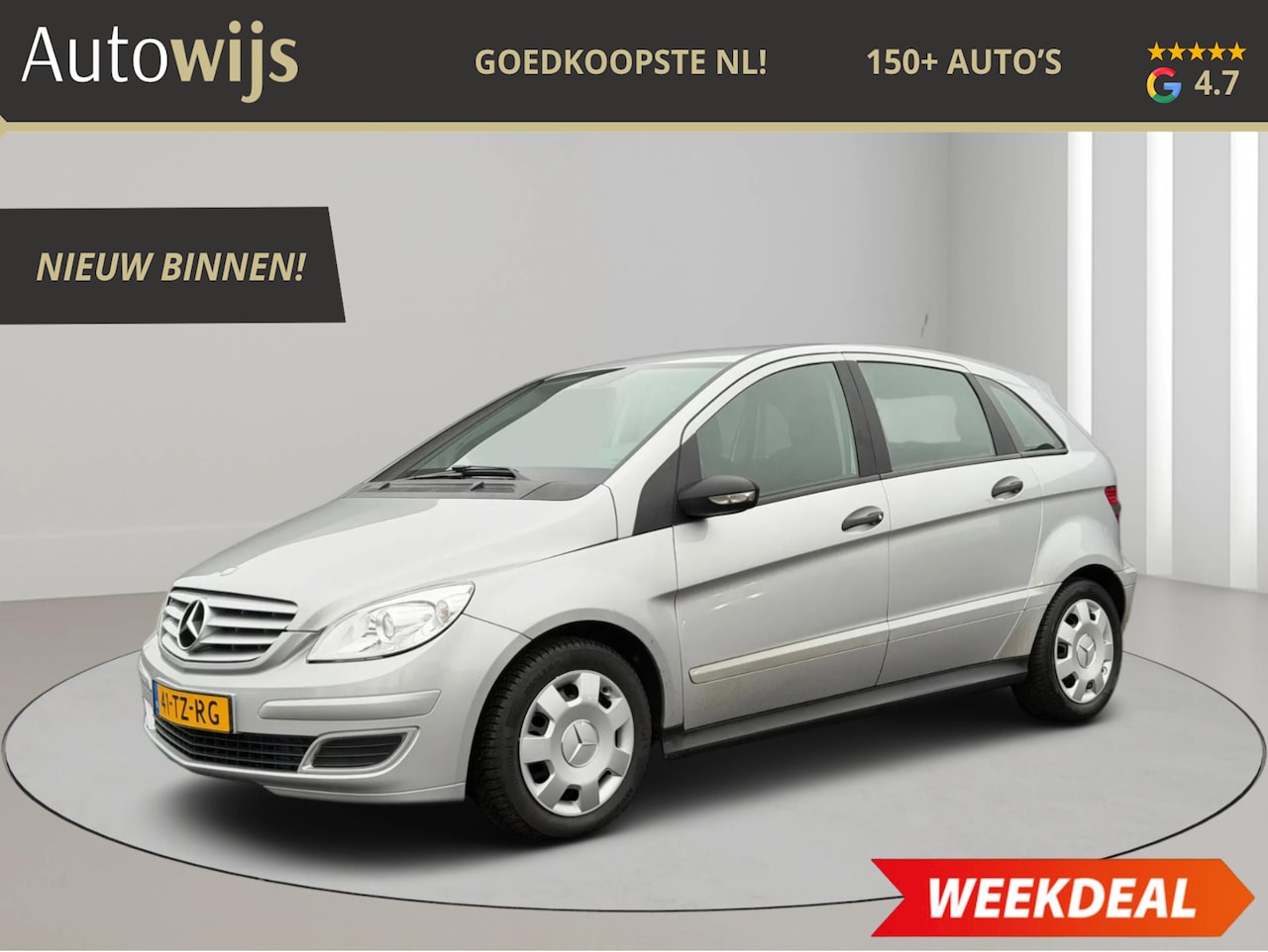 Mercedes-Benz B-klasse - 200|AUT|NL AUTO|XENON|TREKHAAK|AIRCO - AutoWereld.nl