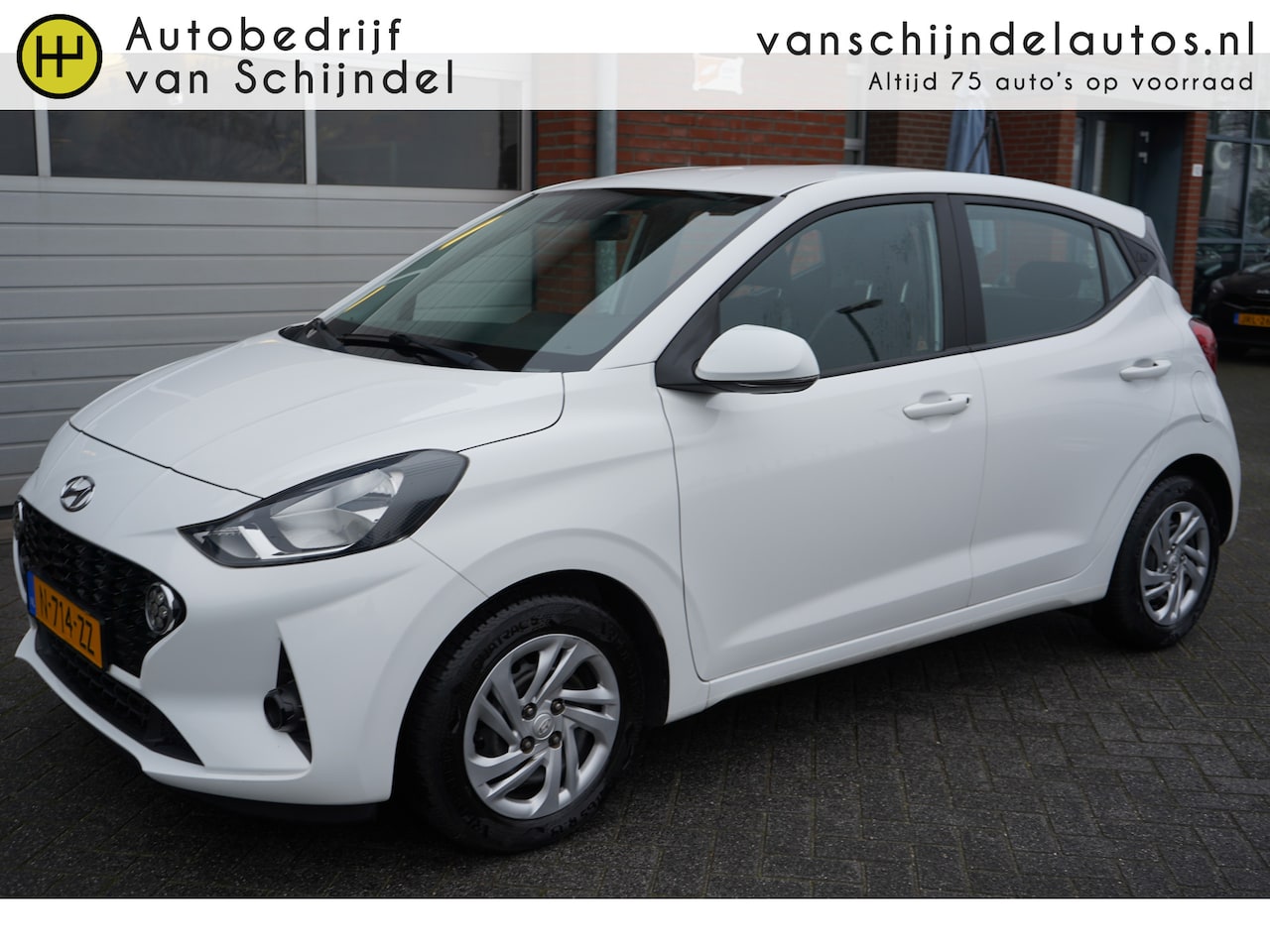 Hyundai i10 - 1.0 COMFORT 5 DEURS ORIGINEEL NL PERFECT ONDERHOUDEN! ANDROID-APPLECARPLAY(NAVI) AIRCO CRU - AutoWereld.nl