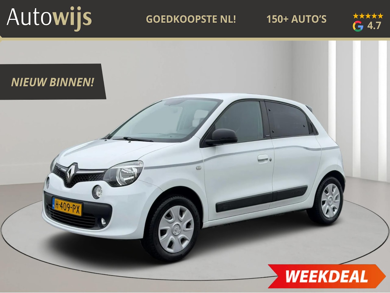 Renault Twingo - 1.0 SCe Limited|78DKM|AIRCO|Goed onderhouden - AutoWereld.nl