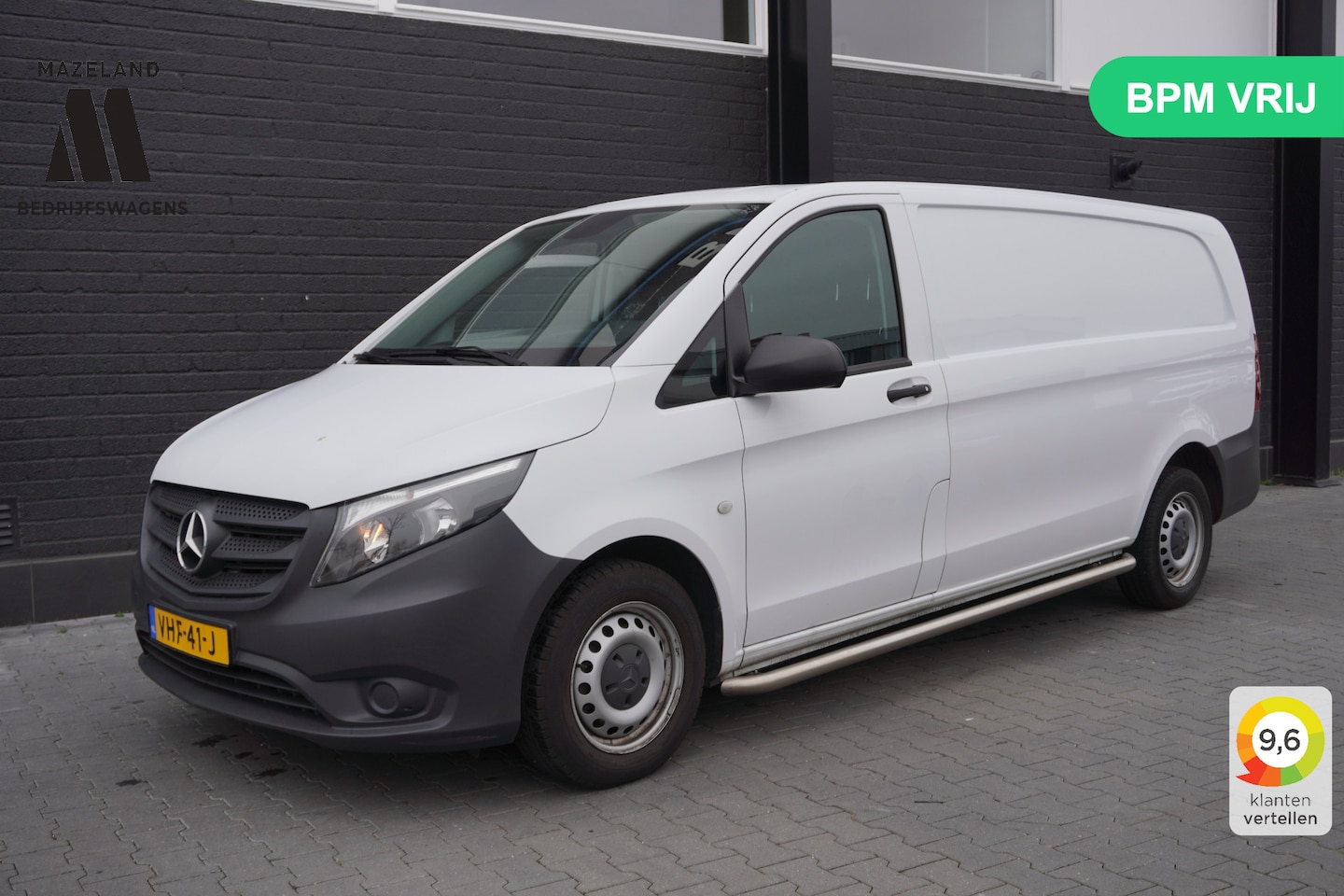 Mercedes-Benz Vito - 110 CDI XL EURO 6 - Airco - Sidebars - Camera - €13.950,- Excl. - AutoWereld.nl