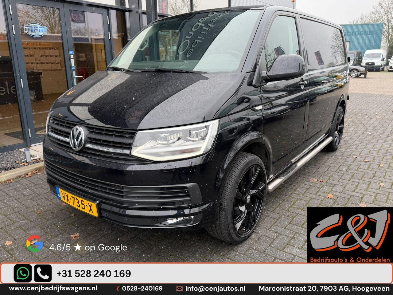 Volkswagen Transporter - 2.0 TDI L1H2 Highline schade, airco, cruise, 20 inch - AutoWereld.nl