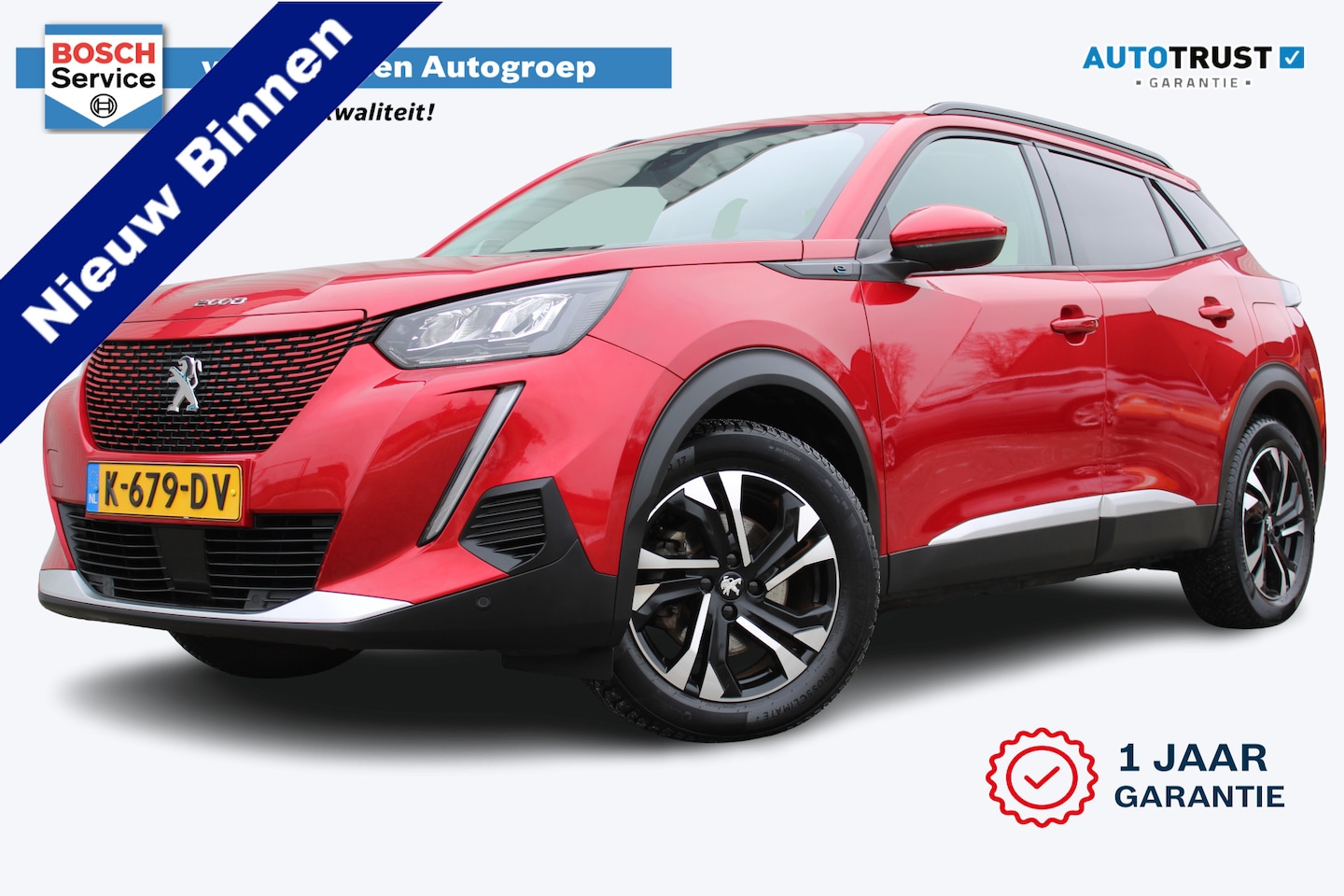 Peugeot e-2008 - EV Allure Première 50 kWh | Incl. 12 maanden garantie | Cruise control | Climate control | - AutoWereld.nl