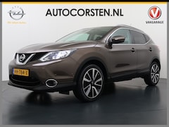 Nissan Qashqai - 1.2T 116PK Tekna Leer Pano-Dak Trekhaak Navi Ecc 360°Camera Cruise Control Pdc Elek.Stoel