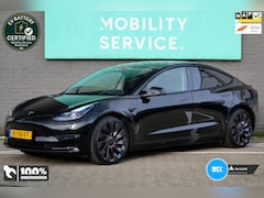 Tesla Model 3 - Performance AWD 75 kWh SOH91% Pano AutoPilot LED ACCU- CHECK