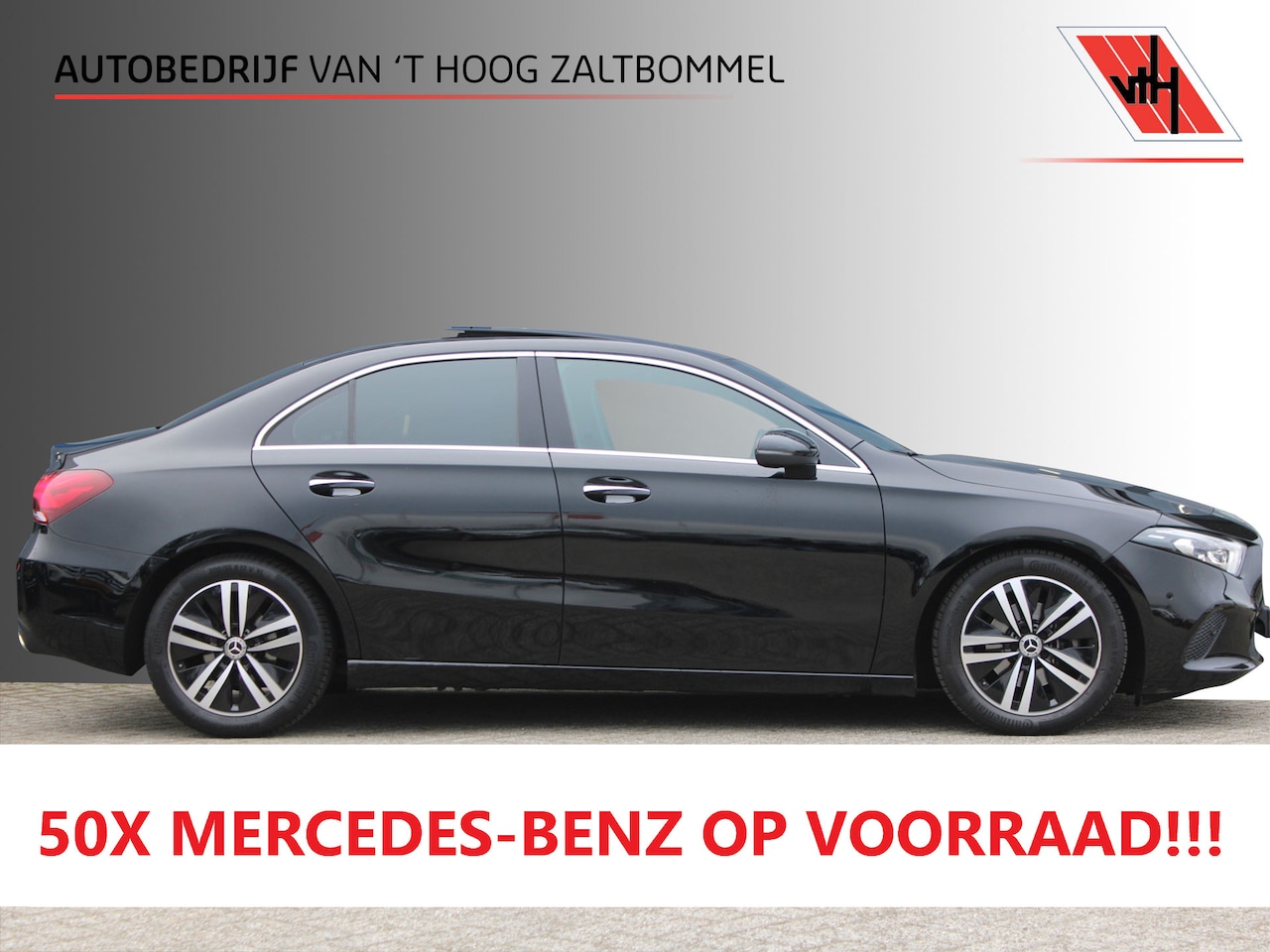 Mercedes-Benz A-klasse - 180 AUT7 Luxury Line PANORAMADAK LEDER SFEER KEY-LESS GO - AutoWereld.nl