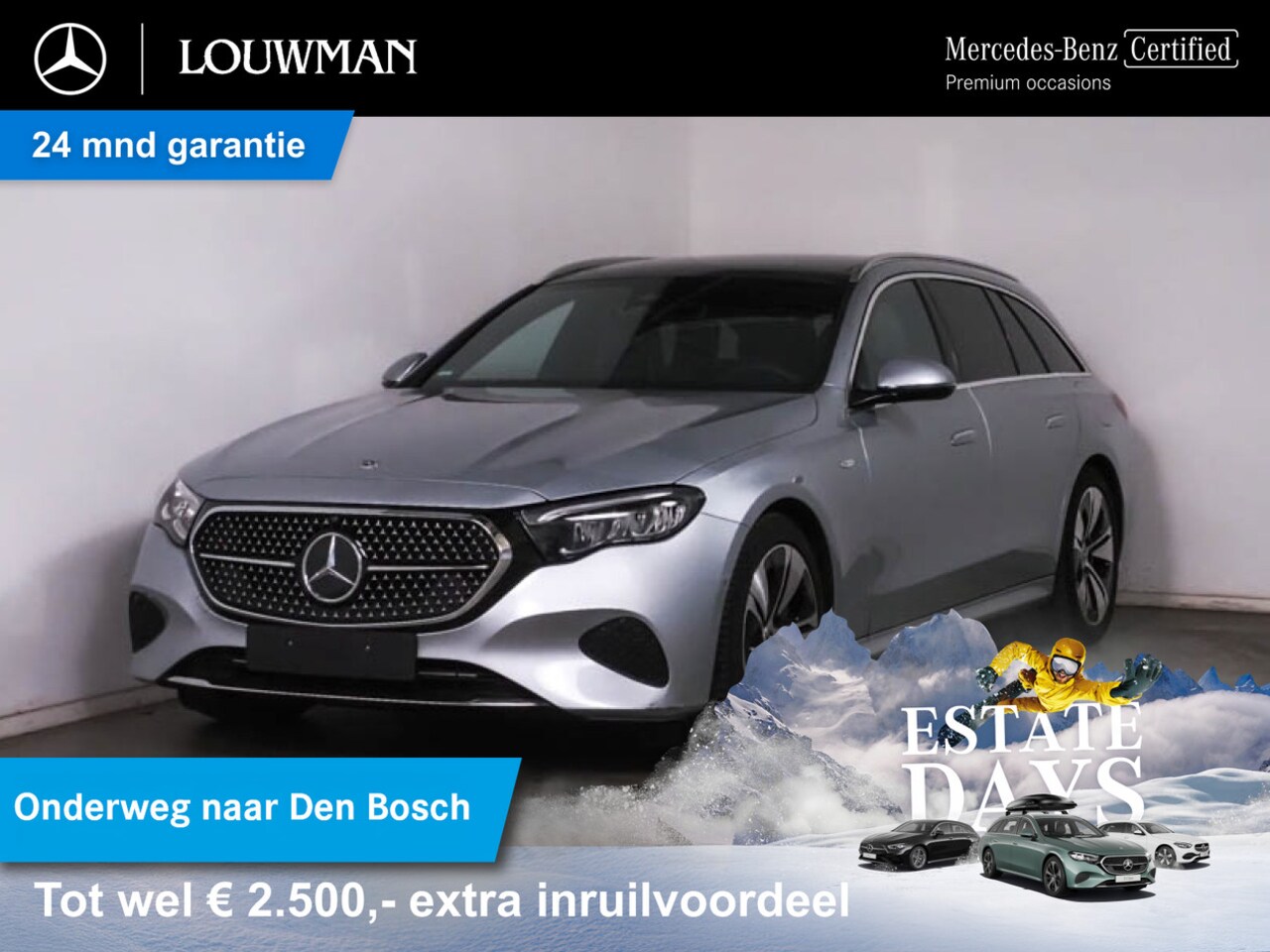 Mercedes-Benz E-klasse Estate - 300 e Plug-In Hybride Panorama Schuif-Kanteldak | Trekhaak | Distronic | Achteruitrijcamer - AutoWereld.nl
