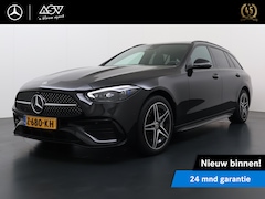 Mercedes-Benz C-klasse Estate - 300 e AMG Line Panoramadak, wegklapbare trekhaak, Burmester surround, Carbon sierdelen, Ni